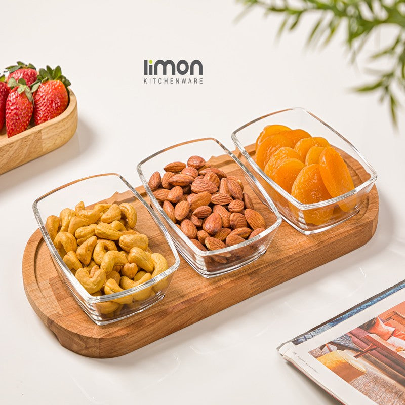 LIMON SPICE CANISTER WITH WOODEN LID 2162