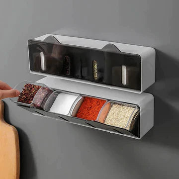 Wall Mounted Spice Storage Rack – Hammad Trader
