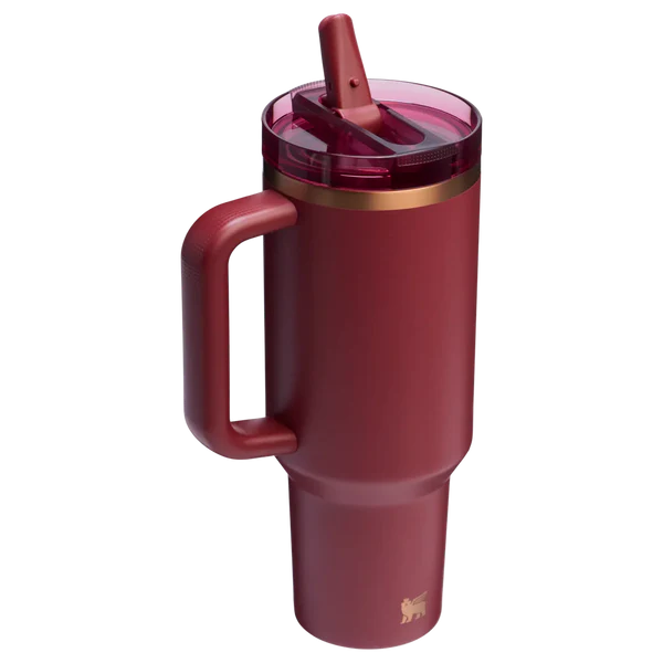Stanley Quencher Flip Straw 40 oz - Glided Pomegranate