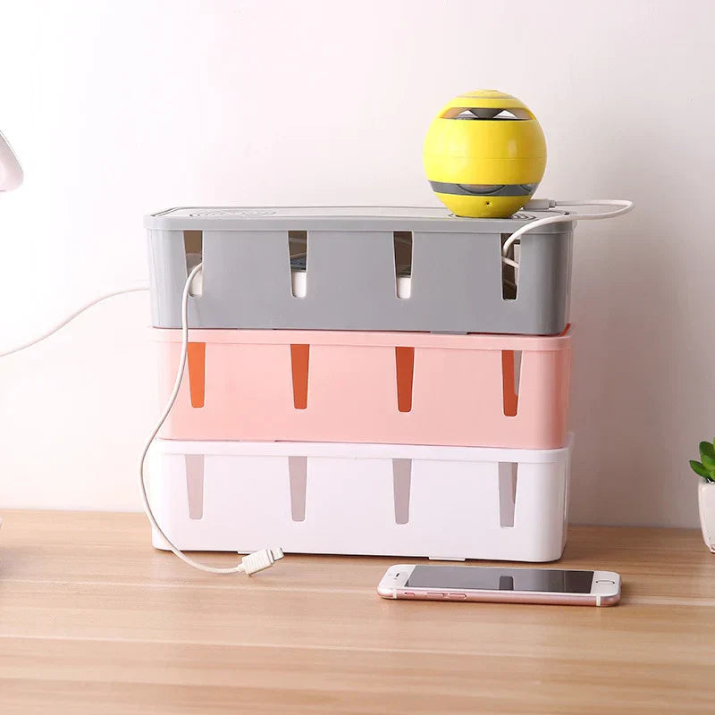 Latest Cable Storage Box Socket Organizer.