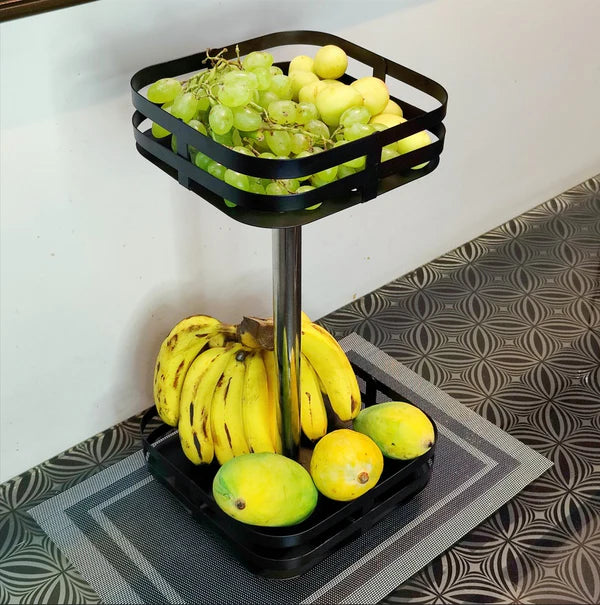 360° Rotatable Metal Storage Organizer