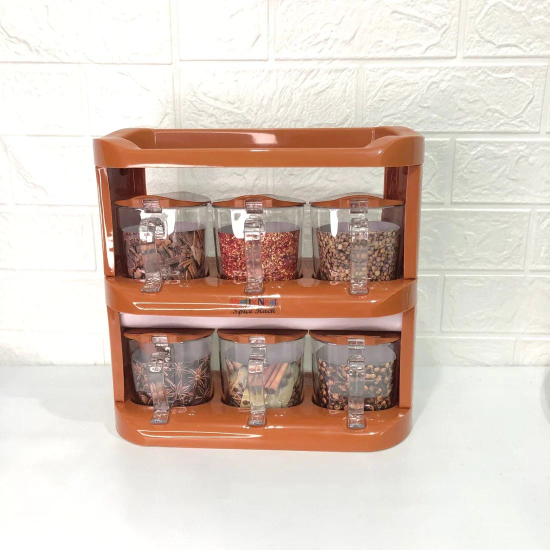 6 In 1 Spice Rack Set
