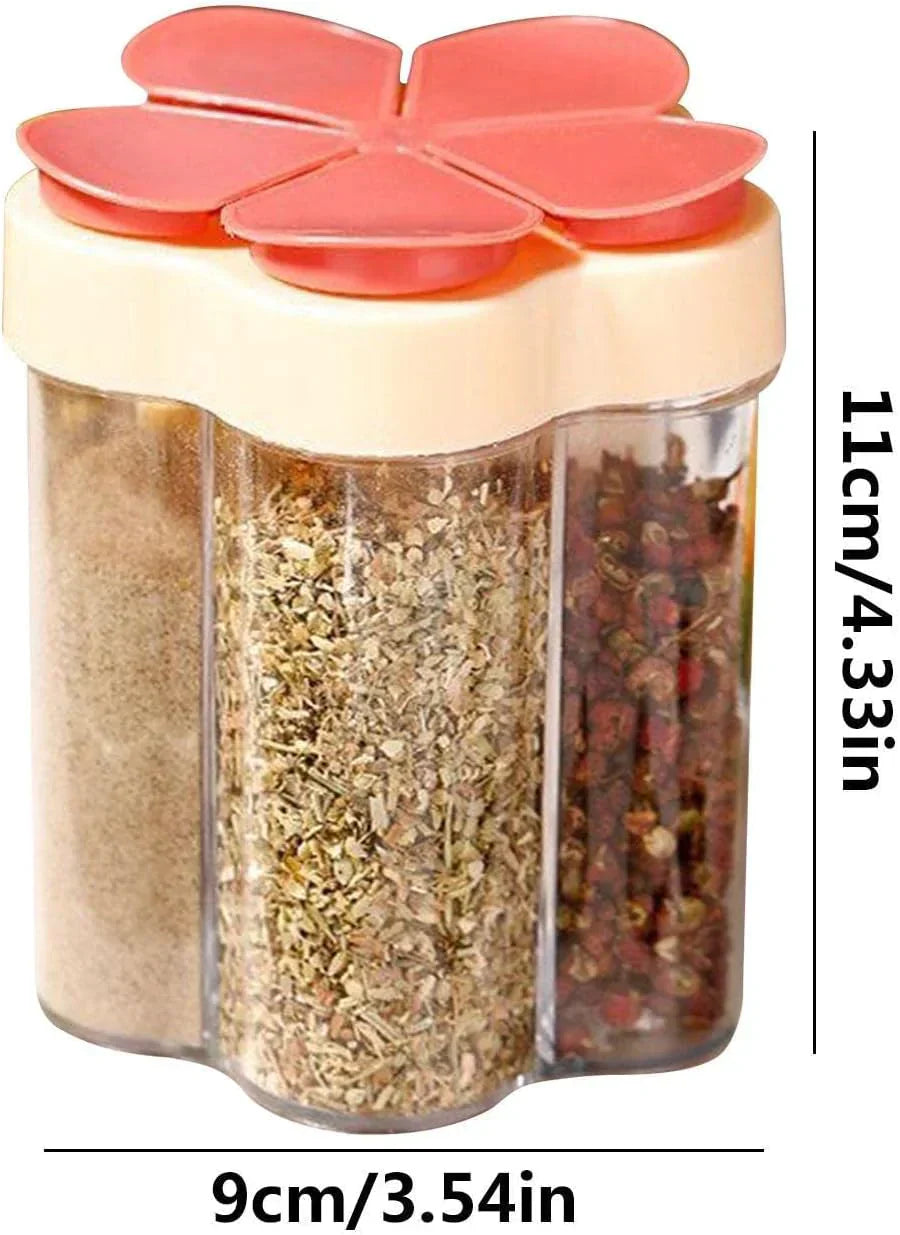 5 Compartment Spice Jar