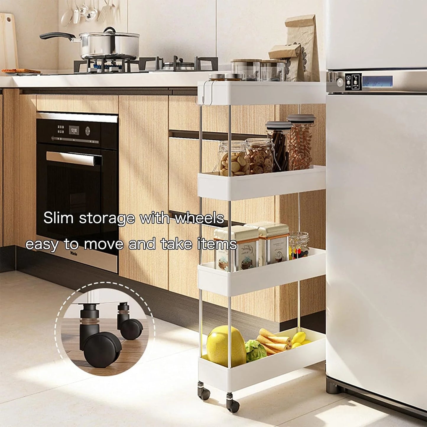Multi - Layer Smart Trolley