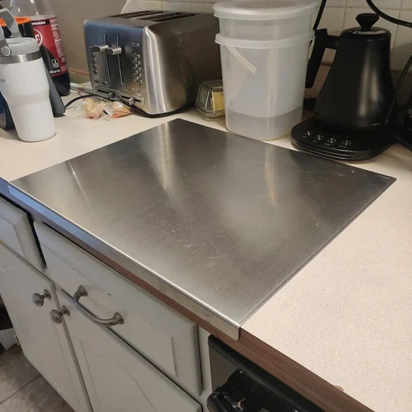 STAINLESS STEEL CUTTING BOARD (Large size 48×40 cm)