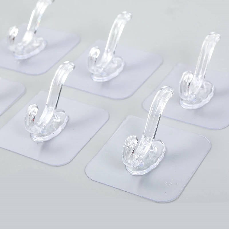 Multipurpose Transparent Wall Hook
