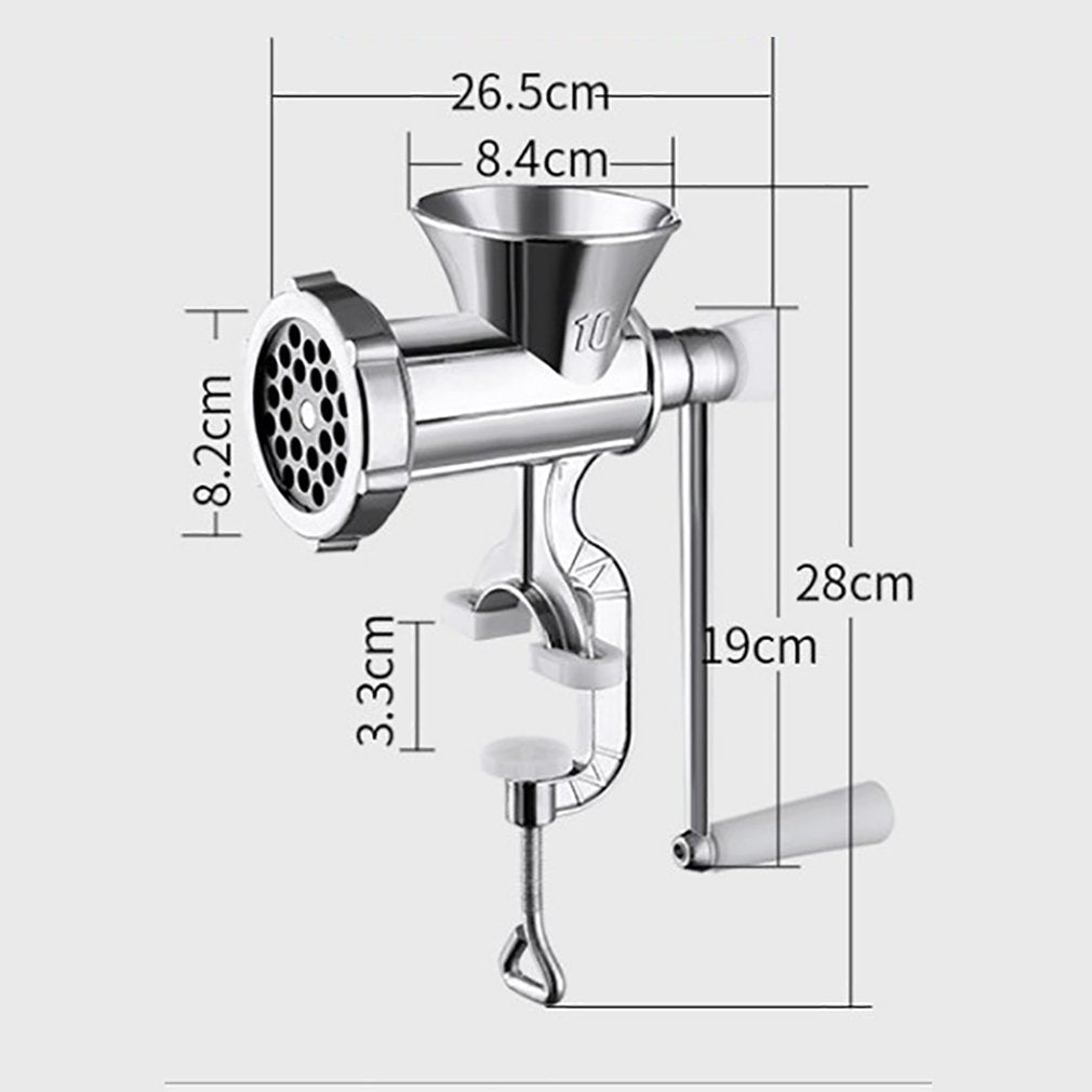 Hand Meat Mincer Grinder Machine Manual