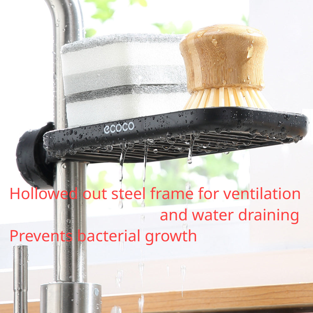 Sink Faucet Adjustable Storage Rack Premium