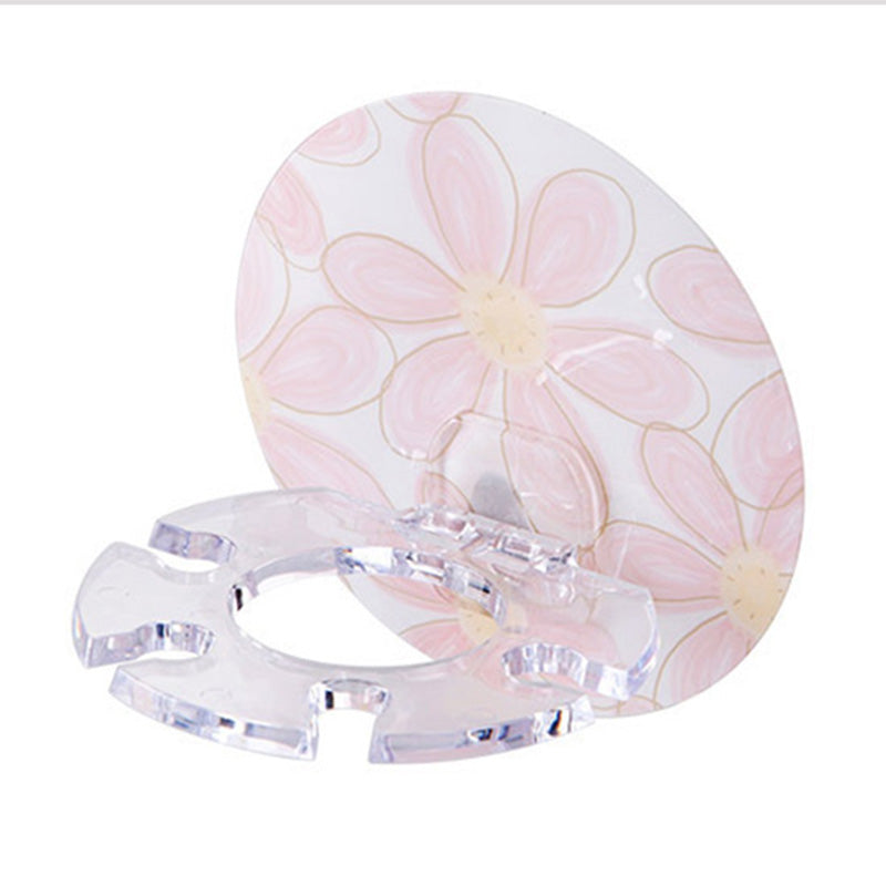 Toothbrush & Paste Holder Wall-Mounted Round Shape