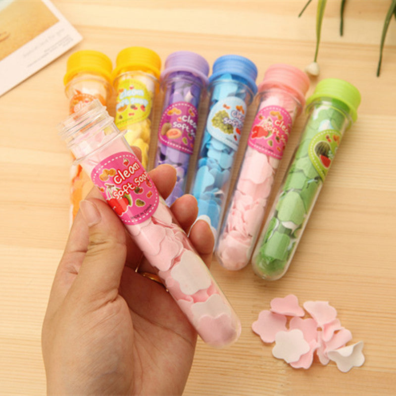 Mini Bottle Paper Soap