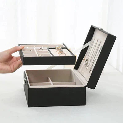PU Leather Jewellery Organizer