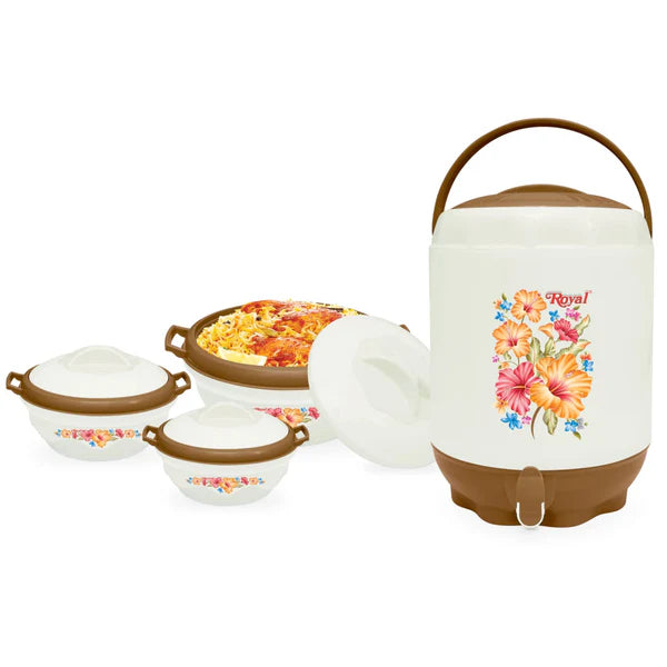 Pack of 4 Hot Pot & Cooler Set (Random)