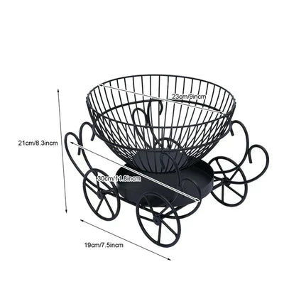 2 Tier Decorative Fruit Basket