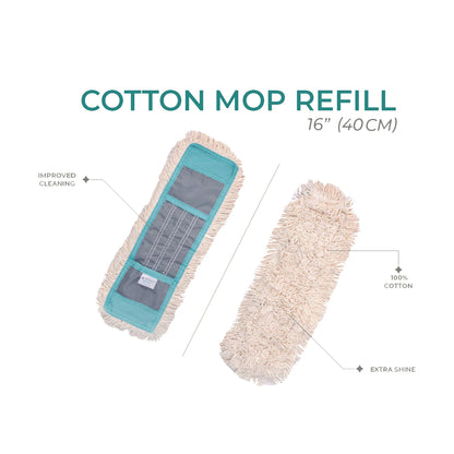 COTTON MOP - DRY 16" INCH (40CM)
