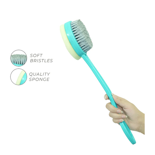 Bath Brush with Sponge - Effective Cleaning