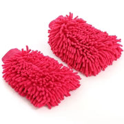 Microfiber Double-Sided Cleaning Gloves - Ideal for House and Car Cleaning