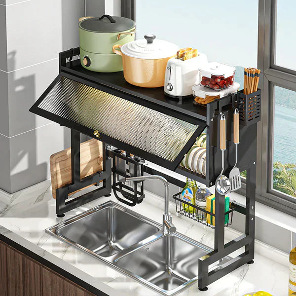 STAINLESS STEEL SINK DRAIN RACK