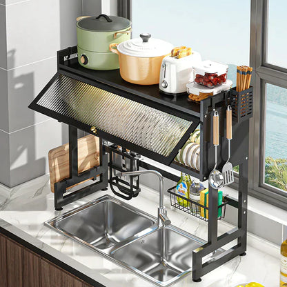 STAINLESS STEEL SINK DRAIN RACK