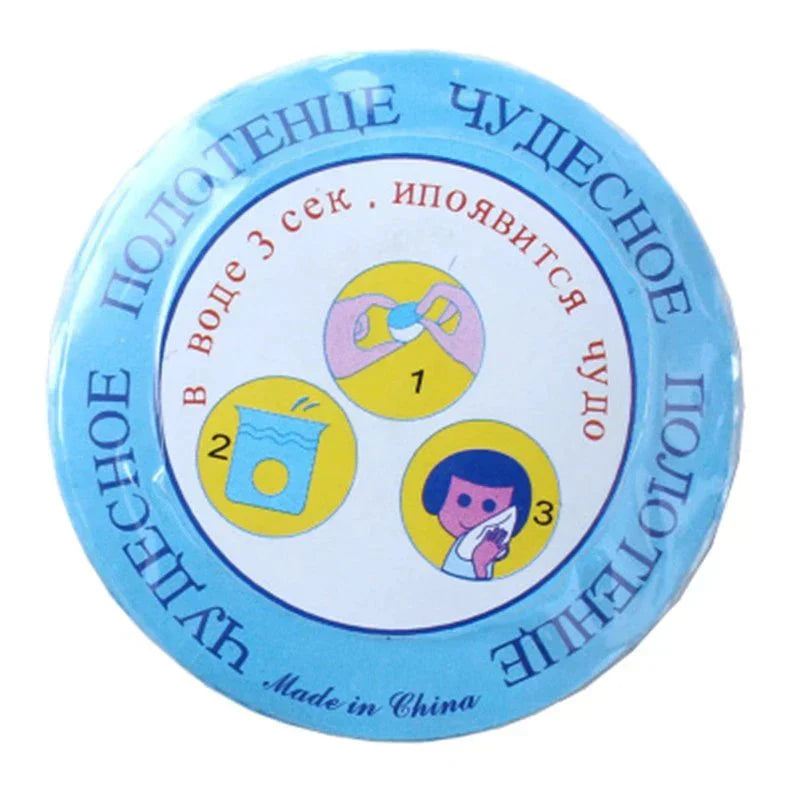 10pcs/lot Outdoor Compressed Face Disposable Towel