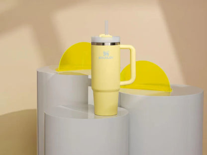 Stanley Quencher H2.0 Tumbler 40 oz-Pomelo-Fog-Pool Blue