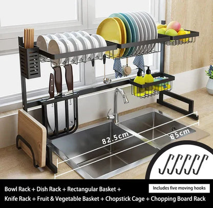 STAINLESS STEEL SINK DRAIN RACK