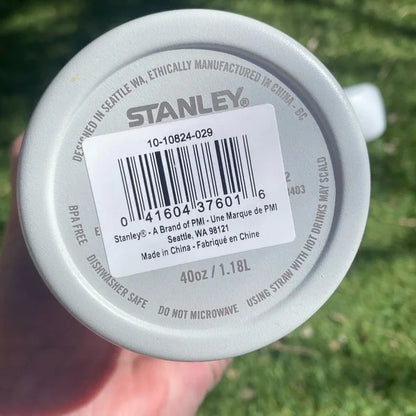 Stanley Quencher H2.0 Tumbler 40 oz-Pomelo-Fog-Pool Blue