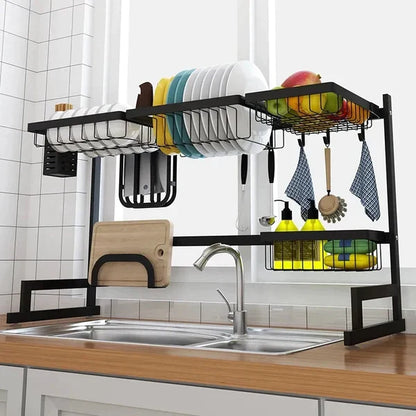 STAINLESS STEEL SINK DRAIN RACK