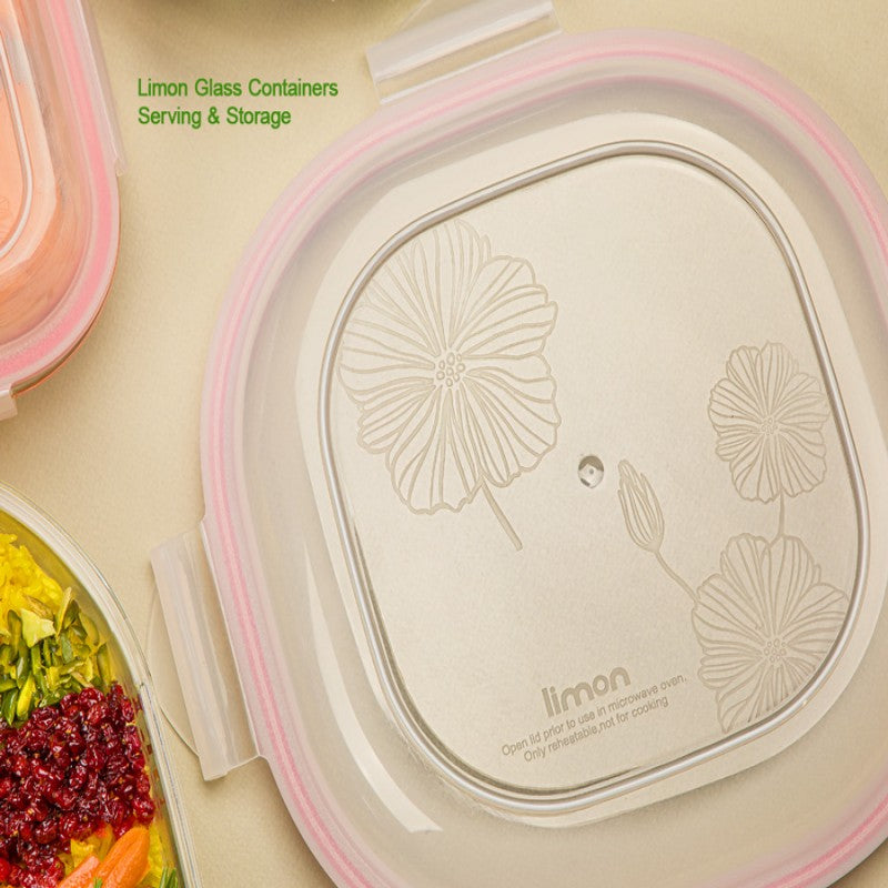 GLASS CONTAINER SET-Serving & Storage 210 Ml 2027
