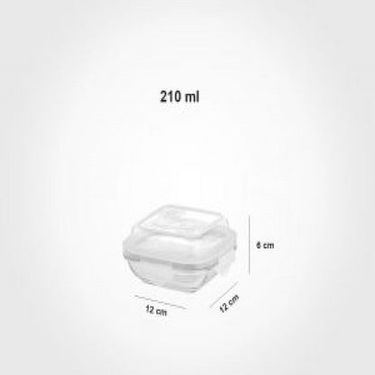 GLASS CONTAINER SET-Serving & Storage 210 Ml 2027