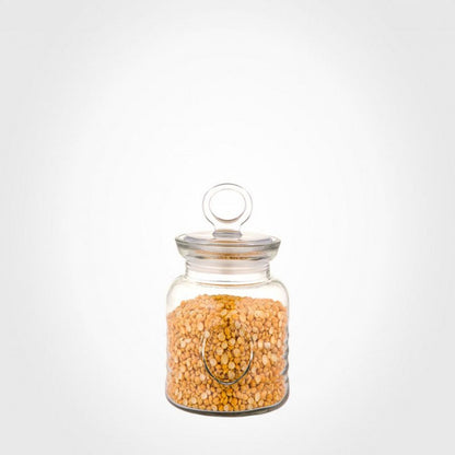 RUSTIC GLASS JAR SIZE 4 .1954