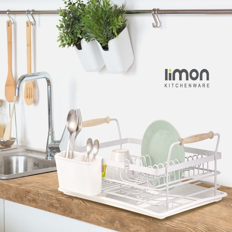 DISH RACK WITH WOODEN HANDLES 1 FLOOR 2080
