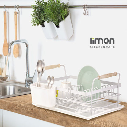 DISH RACK WITH WOODEN HANDLES 1 FLOOR 2080