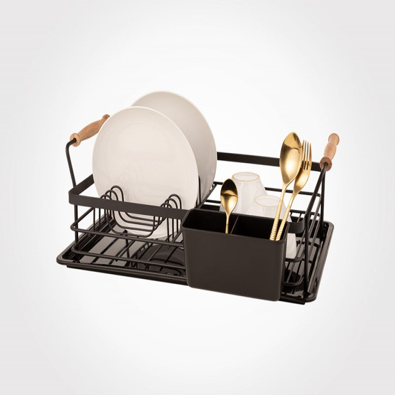DISH RACK WITH WOODEN HANDLES 1 FLOOR 2080