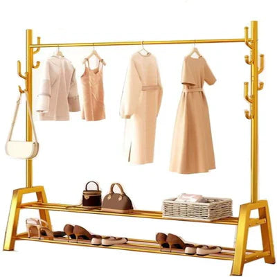Multi-Functional Heavy Duty Bedroom Clothing Rack