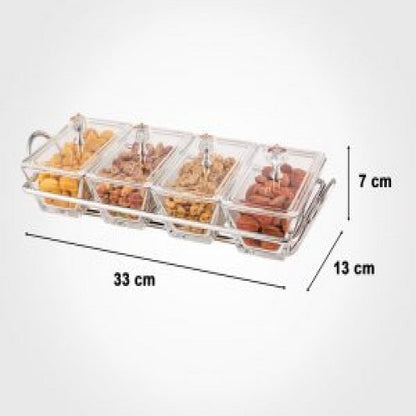 LIMON SERVING TRAY WITH ACRYLIC 2105