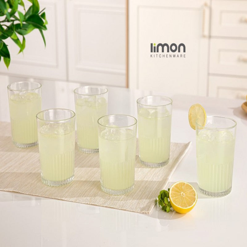 LIMOM WATER GLASS 6 PCS 2216