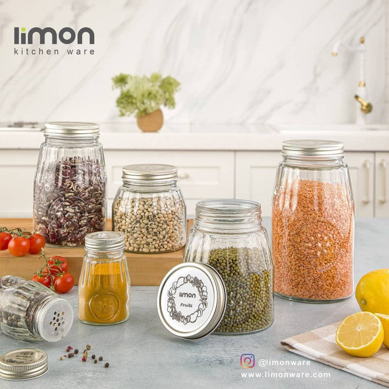 LIMON GLASS JAR 1.1LTR 2036