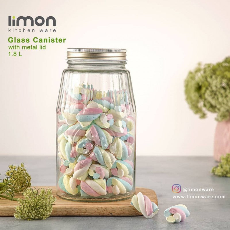 LIMON GLAS JAR 1.8LTR 2038