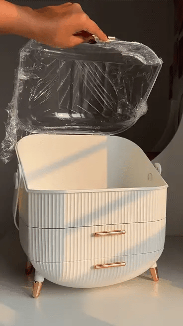 Luxury Makeup & Skincare Organiser (WHITE)