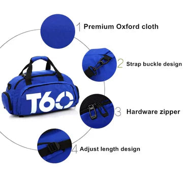 T60 Travel Bag With Shoe Compartment