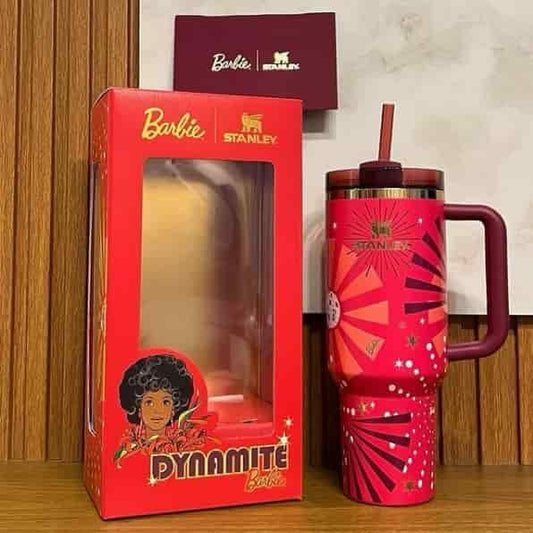 Stanley Quencher H2.0 Tumbler 40 oz - Barbie Dynamite