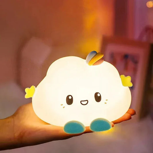 Cute Cloud Night Light – Soft Ambient Bedside Lamp
