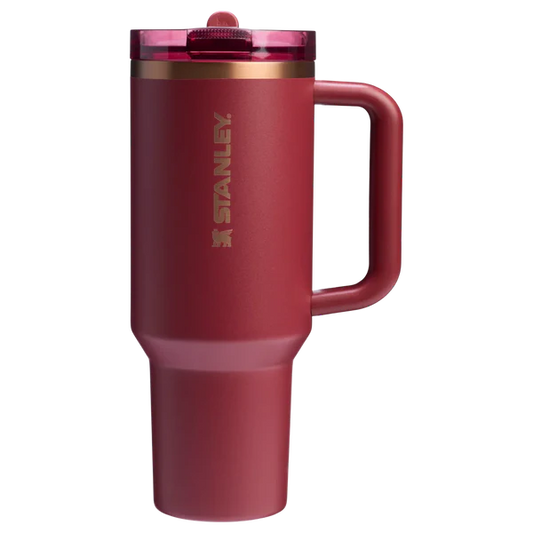 Stanley Quencher Flip Straw 40 oz - Glided Pomegranate