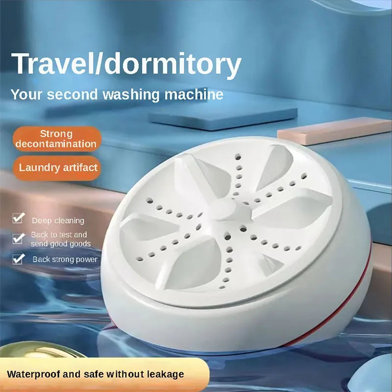 Portable Turbine Ultrasonic Washing Machine - (IMPORTED) – Hammad Trader