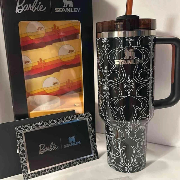 Stanley Quencher H2.0 Tumbler 40 oz - Barbie Ken