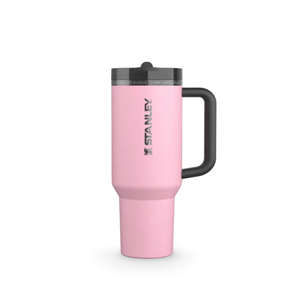 Stanley Quencher Flip Straw 40 oz - Messi GOAT Pink