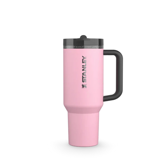 Stanley Quencher Flip Straw 40 oz - Messi GOAT Pink
