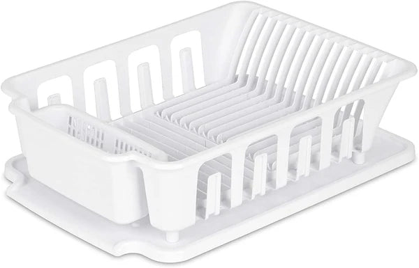 Plastic Kitchen Sink Dish Rack (random Color)