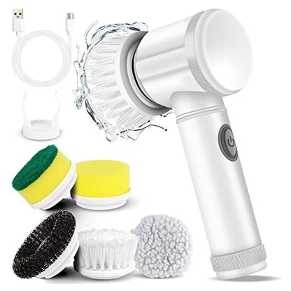 Handheld Electric Cleaning Brush Scrubber - Multi-Purpose Cleaner