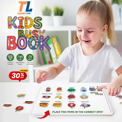 Fun & Activity Kids Busy Book